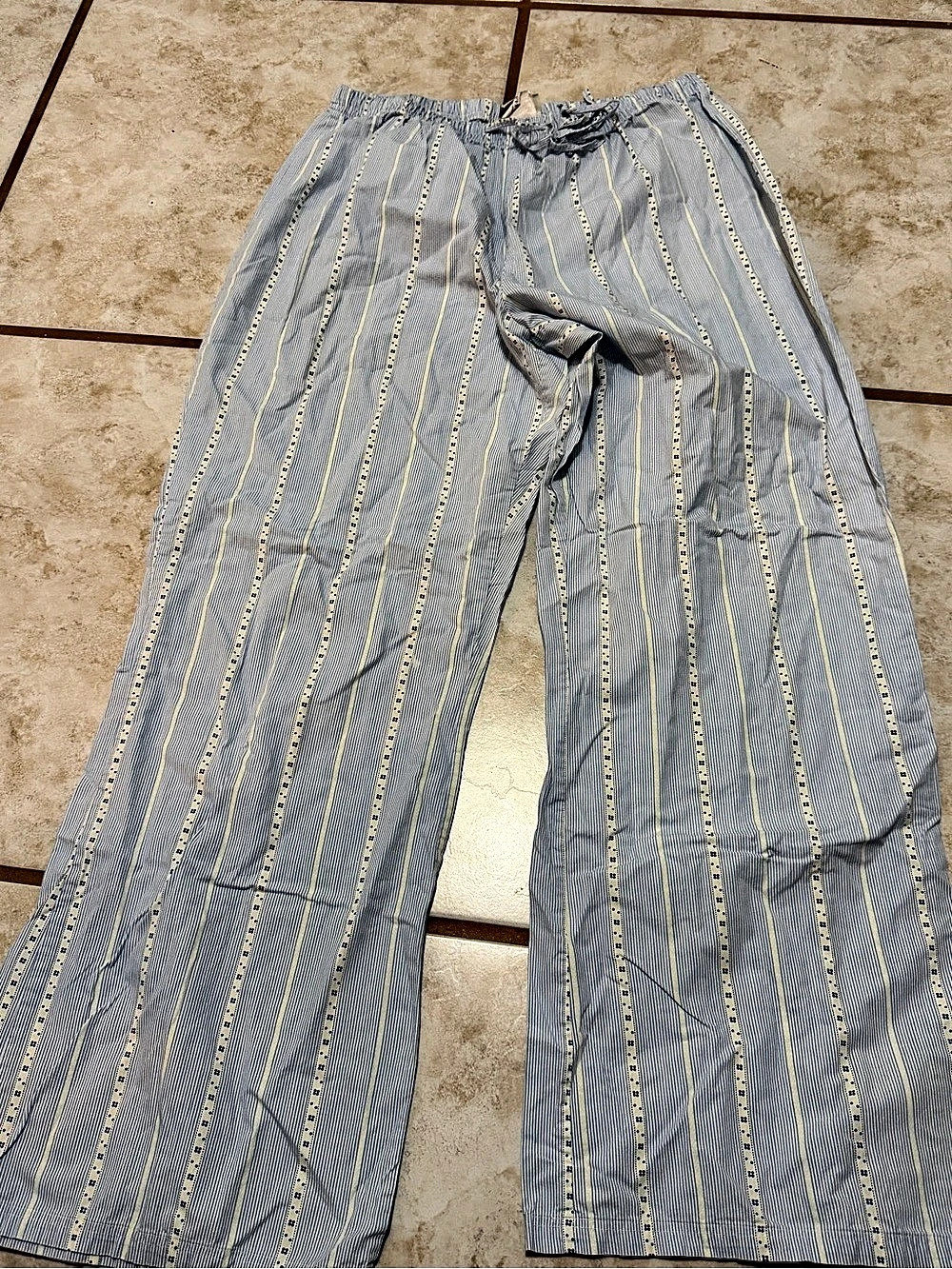 Atlantis ladies Striped Cotton Pants XL